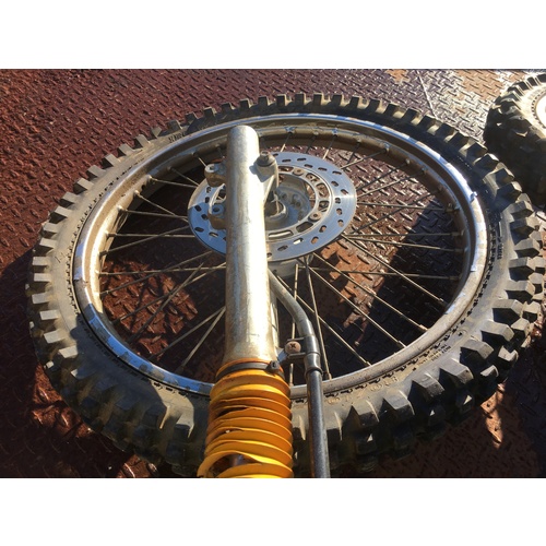 SUZUKI DR 200 TROJAN FARM AG BIKE    FRONT 21 INCH WHEEL - RIM