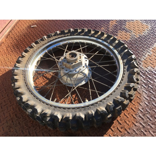 SUZUKI DR 200 TROJAN FARM AG BIKE REAR 18 INCH WHEEL RIM