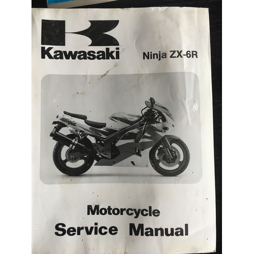 KAWASAKI 1995 NINJA ZX-6R SERVICE MANUAL