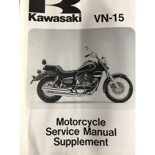 KAWASAKI 1994 VN-15 SERVICE MANUAL SUPP