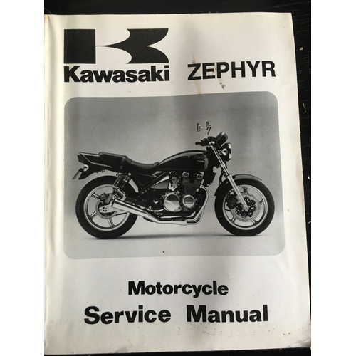 KAWASAKI 1990 1991 ZEPHYR 550 SERVICE MANUAL