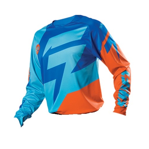 SHIFT FACTION BLUE / ORANGE JERSEY 2XL XXL   2 X EXTRA LARGE 
