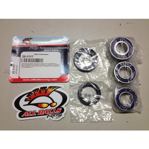 SUZUKI DRZ 400 - KLX 400  REAR WHEEL BEARING KIT  ALL BALLS   25-1117