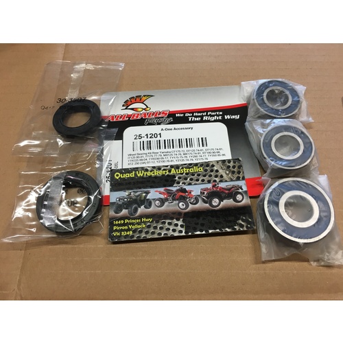 YAMAHA DT 175 74 - 04 REAR WHEEL BEARING & SEAL KIT 251201