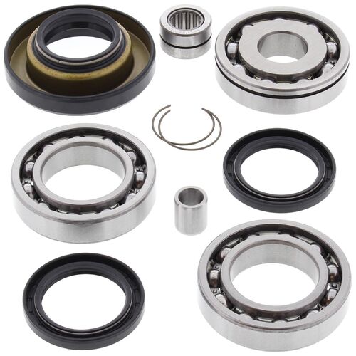 HONDA TRX 400 450 FM 4X4 REAR DIFF DIFFERENTIAL BEARING AND SEAL REBUILD KIT  96 - 01
