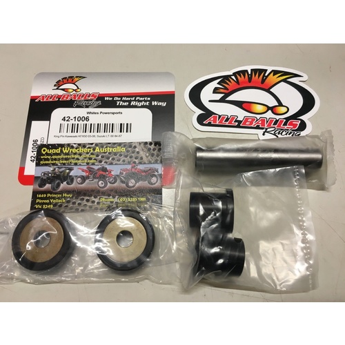 SUZUKI LT 50 LTA  KAWASAKI KFX 50 FRONT LEFT OR RIGHT KING PIN BUSH SET 42-1006