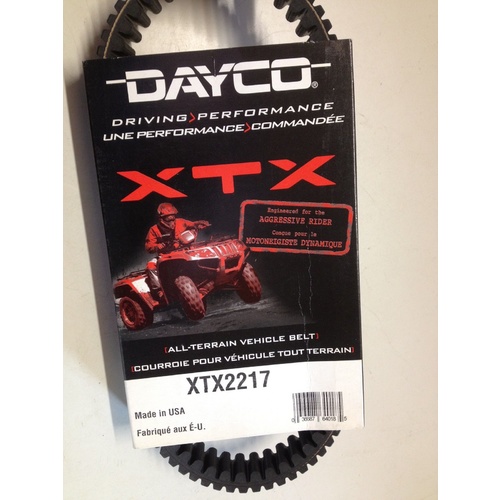 KAWASAKI BRUTE FORCE KVF 650 700 750 TERYX  DRIVE BELT CVT DAYCO XTX 2217