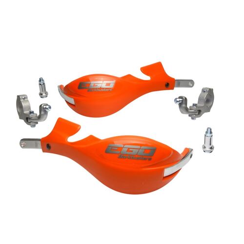 BARKBUSTERS EGO HAND GAURD ORANGE TAPER BARS KTM EXC XC 150 200 250 300 350 450 500 