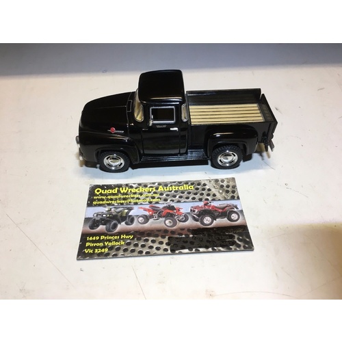 FORD F100 1956 PICK UP  MODEL DIECAST 1:38 SCALE BLACK