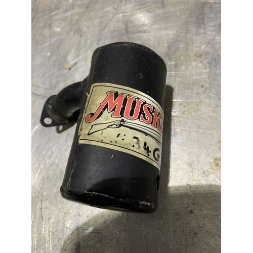 MUSKET MUFFLER  34G KAWASAKI ? NOS NEW OLD STOCK