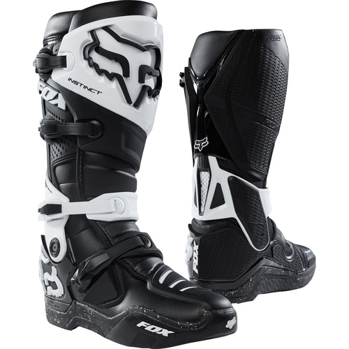 FOX INSTINCT MX BOOTS BLACK SIZE 8  ON SALE AT A BARGIN PRICE GET IN QUICK !
