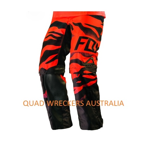 FOX RACING NOMAD UNION MX OFF ROAD OVER BOOT PANTS ORANGE 38