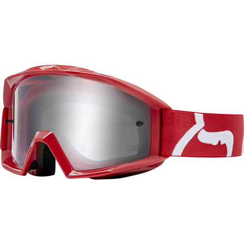 FOX MAIN RACE MX 180 GOGGLES  RED 2019  YOUTH SIZE