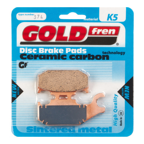 SUZUKI KINGQUAD 400 450 500 700 750 FRONT RIGHT BRAKE PADS SINTERED METAL K5