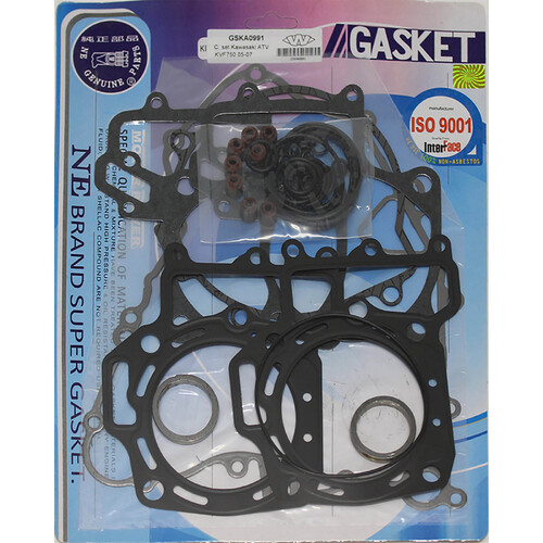 KAWASAKI KVF 750 BRUTE FORCE COMPLETE ENGINE GASKET KIT TOP AND BOTTOM 