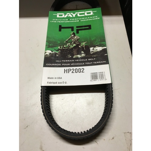 POLARIS ATP 500 330  SPORTSMAN HAWK EYE 400 DRIVE BELT  DAYCO  HP 2002