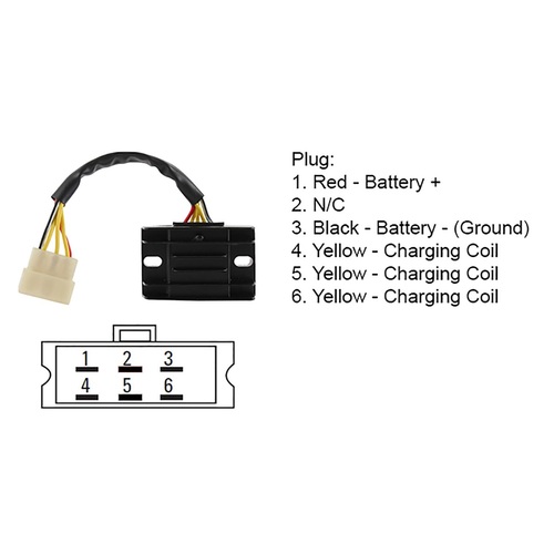 BRAND NEW SUZUKI LTF 250 QUAD RUNNER 160 300 KINGQUAD VOLTAGE REGULATOR REG REC RECTIFIER