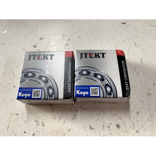 SUZUKI JR DS 80 CRANK / MAIN BEARINGS  PAIR  KOYO  MADE IN JAPAN