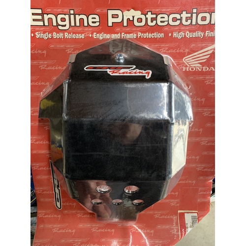 HONDA CRF 450 GENUINE ALLOY BASH / SKID PLATE L08BA-450-R17B 2017 ??