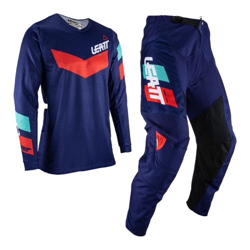 LEATT MX OFF ROAD 38 PANTS XXL JERSEY GEAR COMBO ON SALE DARK BLUE NO RETURNS