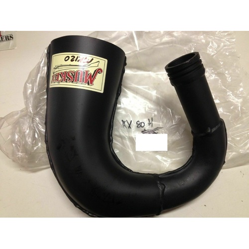 KAWASAKI KX 80 H EXHAUST  HEADER PIPE REPAIR SECTION ELBOW MUSKET P/N MK120
