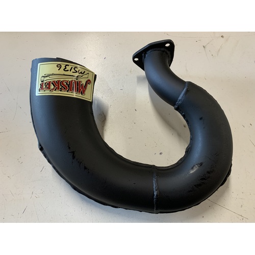 MUSKET EXHAUST HEADER PIPE REPAIR SECTION SUZUKI TS 250 X G H J 1986 1987 1988  MS136