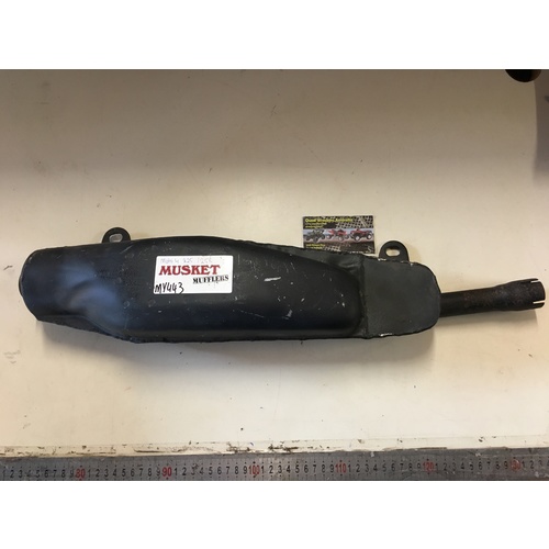 YAMAHA MOTO 4 YFM 225 250 MUSKET EXHAUST /  MUFFLER MY443