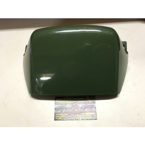 KLF 300 KAWASAKI DARK GREEN TANK COVER PLASTIC -  BETWEEN SEAT AND FUEL TANK
