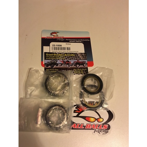 YAMAHA DT GT TY MX YZ PW 80 TAPERED ROLLER STEERING BEARING KIT  22-1008