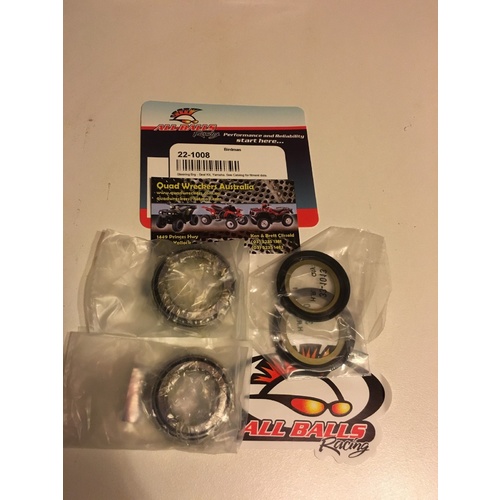 YAMAHA XT TT DT YZ TY MX 250 TAPERED ROLLER STEERING BEARING KIT  22-1008
