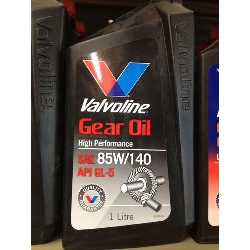 ATV / QUAD DIFF OIL FRONT OR REAR VALVOLINE 85 140 GEAR 