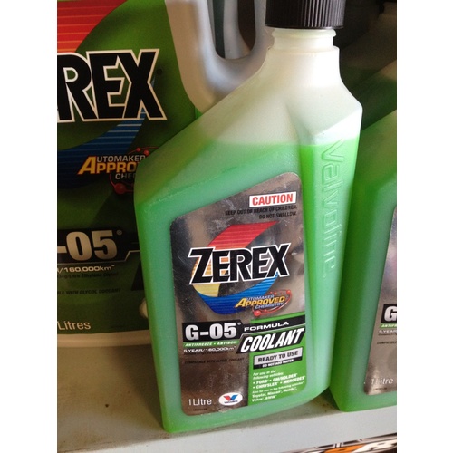 ATV / QUAD / BIKE COOLANT ZEREX READY TO USE ANTIFREEZE  KTM  YFM  BERG 