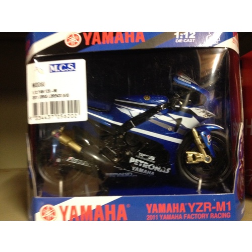 YAMAHA JORGE LORENZE YZR M1 TOY MODEL DIECAST 1:12 SCALE GIFT IDEA  CHRISTMAS