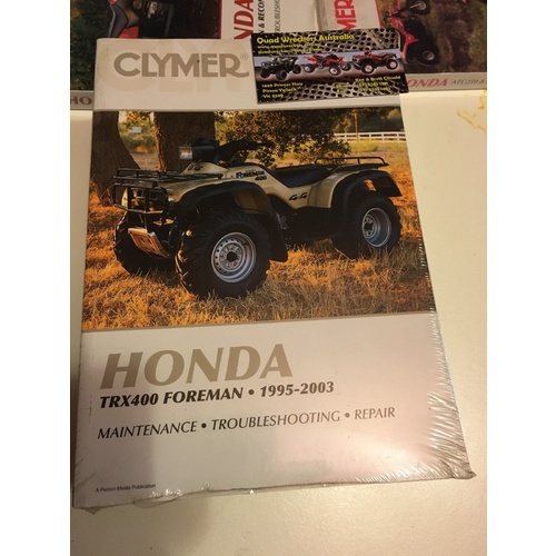 HONDA TRX 400 4X4  FOREMAN FM CLYMER WORKSHOP MANUAL
