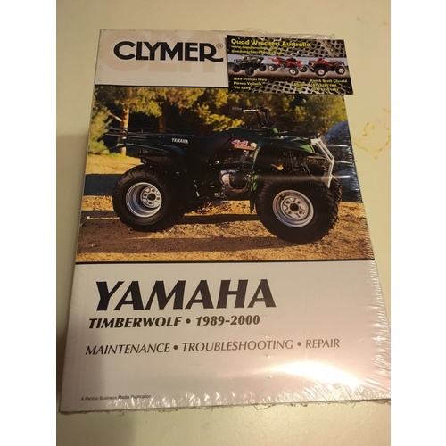 YAMAHA TIMBERWOLF YFB 250 MOTO 4   ATV CLYMER WORKSHOP MANUAL