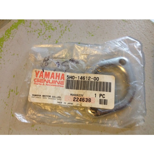 YAMAHA EXHAUST HEAD PIPE RING / MOUNT , PLATE PART NO 5H0-14612-01