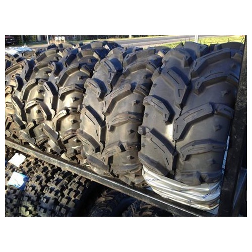 DEESTONE SWAMP WITCH ATV TYRES 25 X 10 X 12 & 25 X 8 X 12 6PLY SET OF 4  GRIZZLY TRX