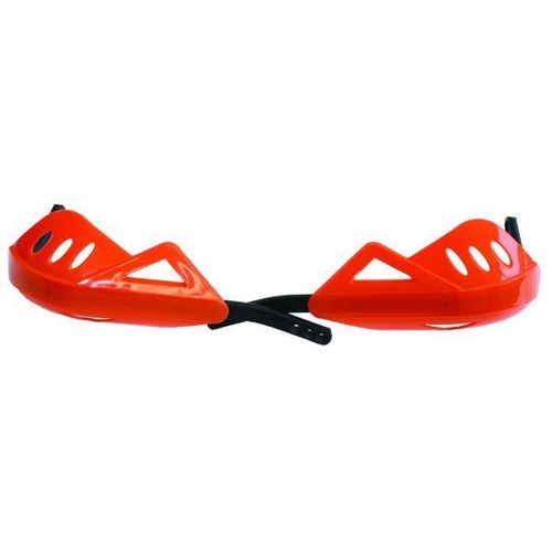 BULLBAR TORNADO ALLOY BRUSH GUARDS - BARC BUSTERS ORANGE KTM 
