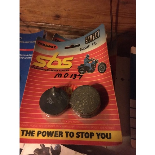 SBS BRAKE PADS REAR YAMAHA BLASTER YFS 200 MO137  525HF 