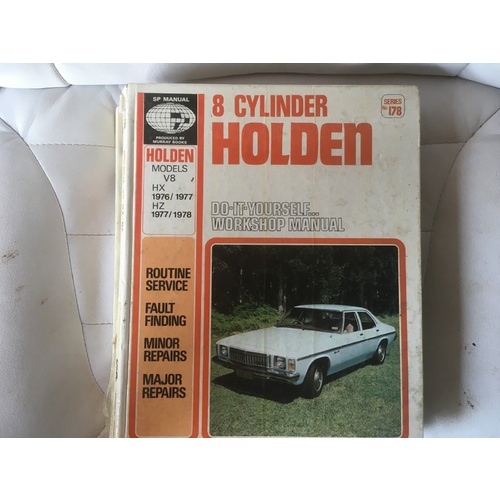 HOLDEN V8 HX-HZ SP  WORKSHOP MANUAL