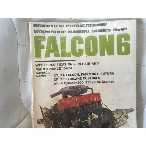 FALCON  6CYL 200-250 ENGINES SP  WORKSHOP MANUAL