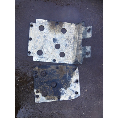 WRECKING YAMAHA RHINO 660 BASH PLATES / CHASSIS GUARDS 