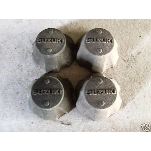 SUZUKI LTF 250 QUAD RUNNER 300 KINGQUAD HUB CAPS - DUST COVERS