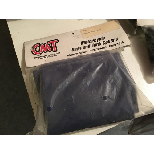 VINYL SEAT COVER YAMAHA XT 250 1995 - 1999 BLUE 