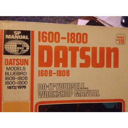 DATSUN 160B-180B SP  WORKSHOP MANUAL