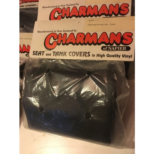 VINYL SEAT COVER KAWASAKI KVF 300 400 AUTO  WORK HORSE 1998 - 2002  161