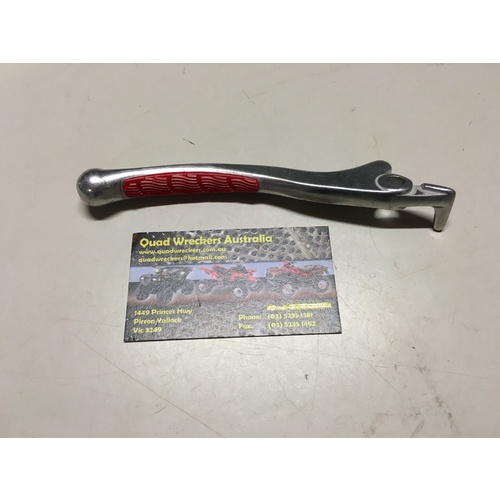 NOS HODNA XR 400 XR 250 1996 - 2002  FRONT BRAKE LEVER RED GRIPPER  