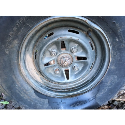 YAMAHA GRIZZLY 400 / 450 4X4 IRS REAR RIM