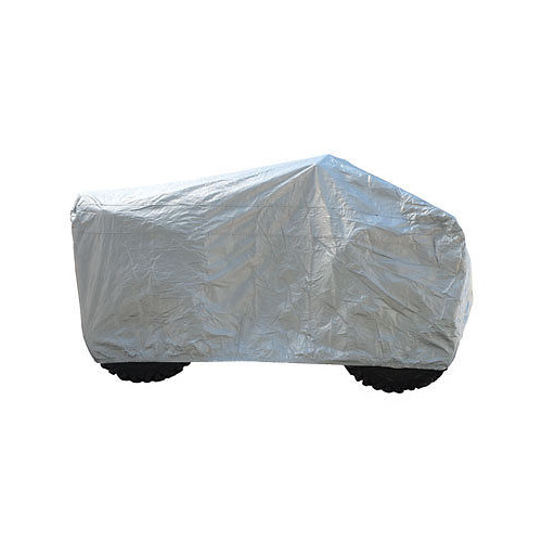 QUAD / ATV COVER   SILVER ,  PROTECT YOUR QUAD FROM DAMAGE / DUST WHILE STORED