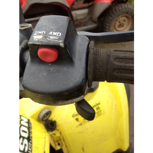 SUZUKI 500 VINSON THUMB THROTTLE AND 4X4 SWITCH    LTF LTA QUAD ATV 